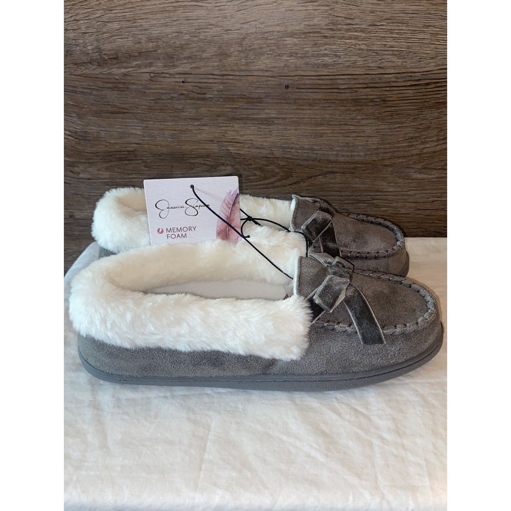 Jessica Simpson Women's Micro‎ Suede Moccasin, Sz 7/8